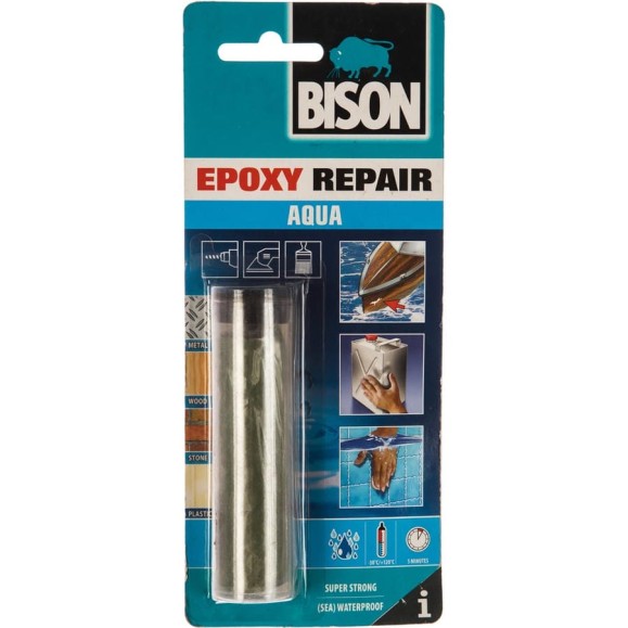 Заполнитель BISON EPOXY REPAIR AQUA CRD 56G 6305572 Заполнитель BISON EPOXY REPAIR AQUA CRD 56G 6305572