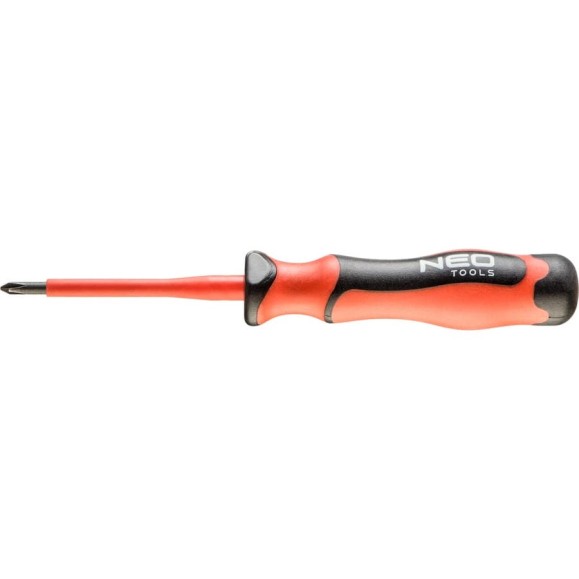 Отвертка PH1 x 4.5 x 80 mm, 1000 В NEO Tools 04-165 Отвертка PH1 x 4.5 x 80 mm, 1000 В NEO Tools 04-165