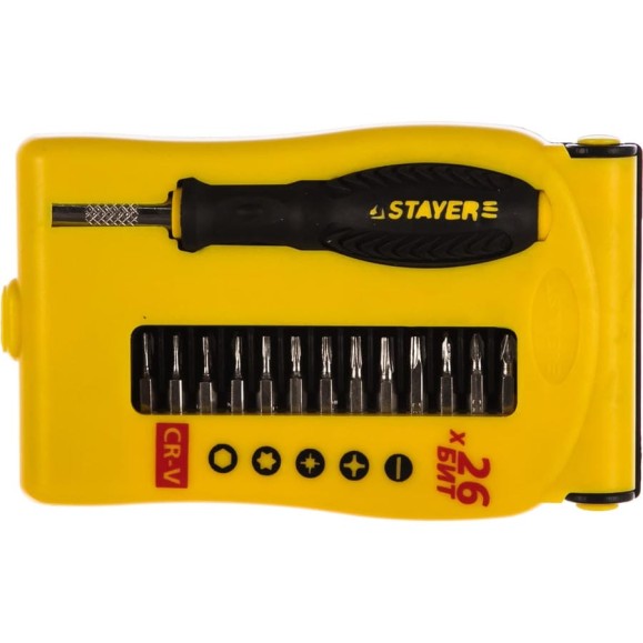 Набор для точных работ 28 предметов STAYER MASTER 25614-H28 Набор для точных работ 28 предметов STAYER MASTER 25614-H28