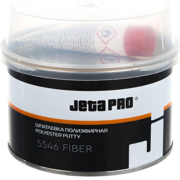 Шпатлевка Jeta PRO FIBER со стекловолокном 0.5 кг 5546/0,5 Шпатлевка Jeta PRO FIBER со стекловолокном 0.5 кг 5546/0,5