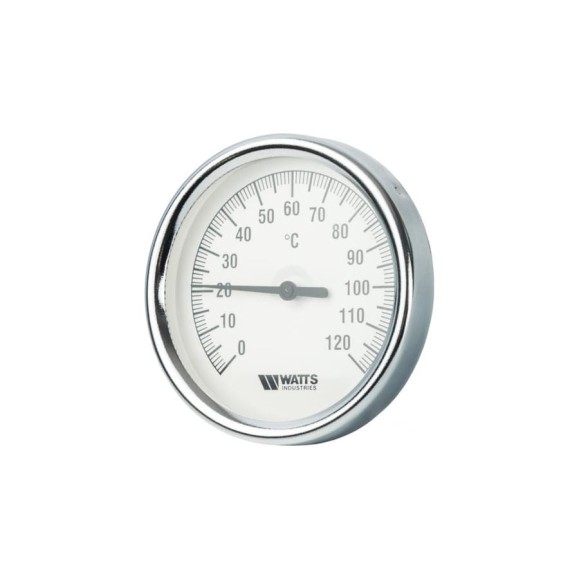 Термометр Watts F+R801 OR биметаллический 63mm, 0-160 C, гильза 75 мм 10005810 Термометр Watts F+R801 OR биметаллический 63mm, 0-160 C, гильза 75 мм 10005810