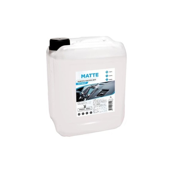 Полироль пластика Matte Profy Mill 5 л A1604-5 Полироль пластика Matte Profy Mill 5 л A1604-5