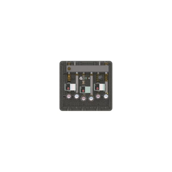 Гребёнка, DN20, с гидрострелкой, 1", 4 контура, размер отвода-1", 2 м3/ч ELSEN EWG20.04 Гребёнка, DN20, с гидрострелкой, 1", 4 контура, размер отвода-1", 2 м3/ч ELSEN EWG20.04
