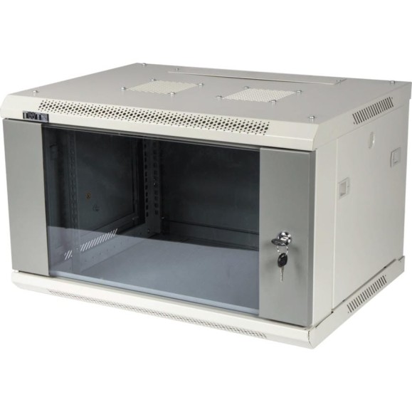 Настенный шкаф TWT Pro 12U 600x600 стеклянная дверь CBWPG-12U-6x6-GY Настенный шкаф TWT Pro 12U 600x600 стеклянная дверь CBWPG-12U-6x6-GY