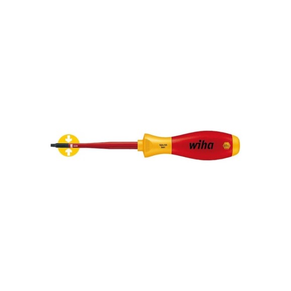 Отвертка Wiha SoftFinishelectric 3581SF 1x100 slimFix Robertson 35504 Отвертка Wiha SoftFinishelectric 3581SF 1x100 slimFix Robertson 35504