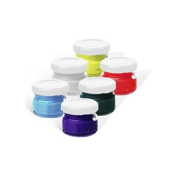 Набор пигментных паст для эпоксидной смолы Artline Creativity Цветные №2 6x10 г PST-00-010-S03 Набор пигментных паст для эпоксидной смолы Artline Creativity Цветные №2 6x10 г PST-00-010-S03