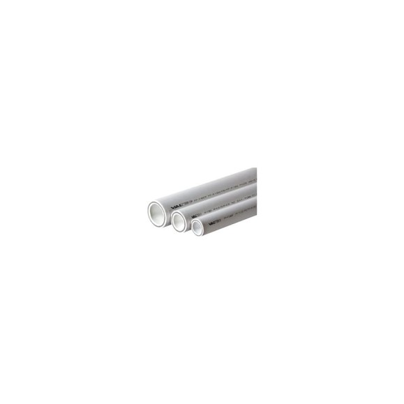 Труба Valtec PP-FIBER арм. стекл., 25 MM белый, PN 25 (4м) VTp.700.FB25.25