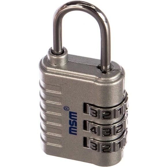 Навесной замок МСМ TH2 silver 000012497