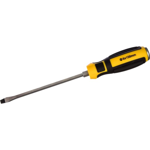 Ударная шлицевая отвертка с шестигранником SL6.5*150мм Berger BG BG1035 Ударная шлицевая отвертка с шестигранником SL6.5*150мм Berger BG BG1035