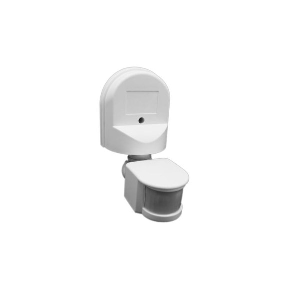 Датчик движения Jazzway PMS-IR 008 1200Вт 180 град. 12м WH белый IP44 5012899 Датчик движения Jazzway PMS-IR 008 1200Вт 180 град. 12м WH белый IP44 5012899