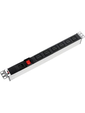 Блок розеток с выключателем REM Rem-16 6 IEC 60320 C19, вход IEC 60320 C20, 16A, алюминий, 19 R-16-6C19-V-440-Z Блок розеток с выключателем REM Rem-16 6 IEC 60320 C19, вход IEC 60320 C20, 16A, алюминий, 19 R-16-6C19-V-440-Z