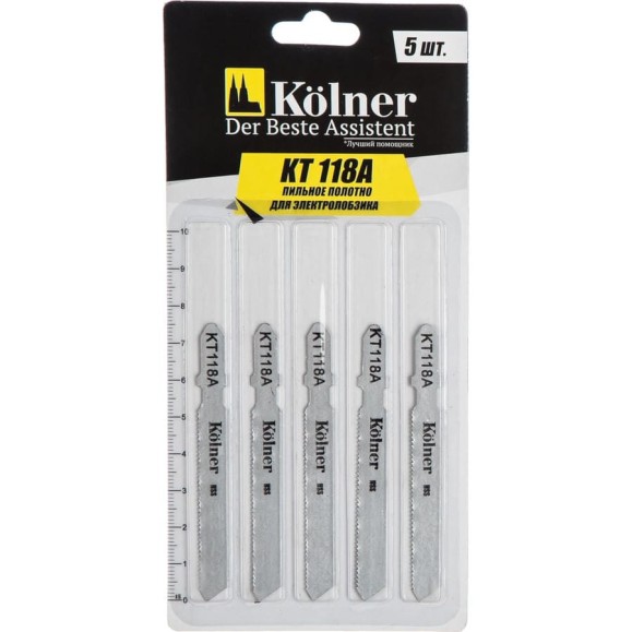 Пильное полотно для элеткролобзика по металлу (75 мм) KT118А Kolner 8100900068