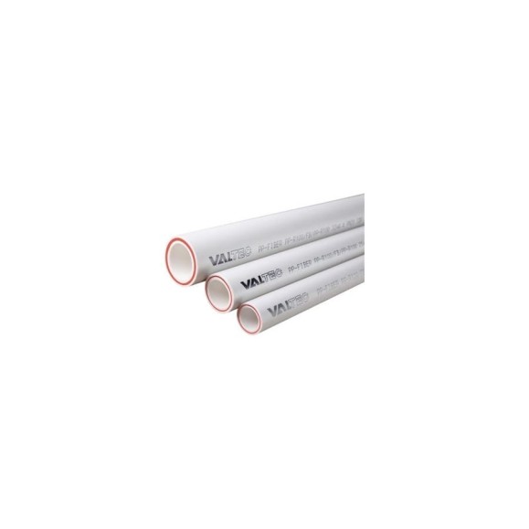 Труба Valtec PP-FIBER арм. стекл., PN 20, 63 MM (4м) /белый/ VTp.700.FB20.63 Труба Valtec PP-FIBER арм. стекл., PN 20, 63 MM (4м) /белый/ VTp.700.FB20.63