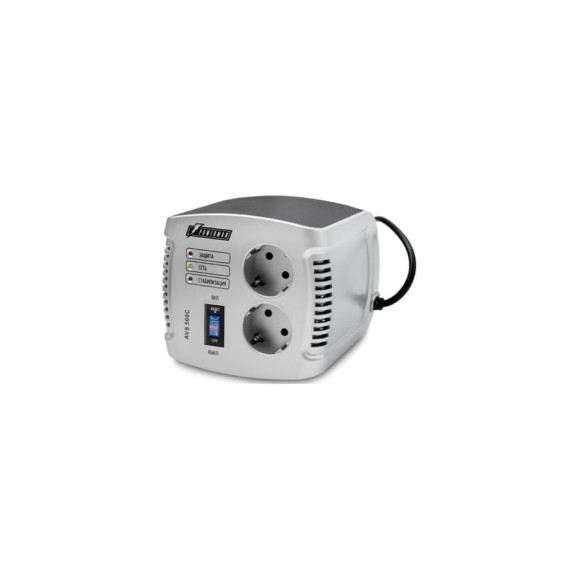 Стабилизатор напряжения Powerman AVS 500 C 6090625 Стабилизатор напряжения Powerman AVS 500 C 6090625