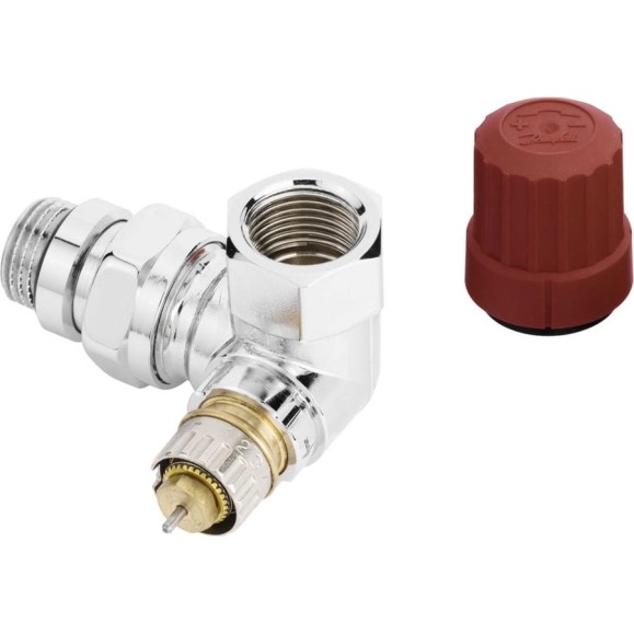 Трехосевой клапан DANFOSS RA-NCX для подключения слева, хромированный 013G4240 Трехосевой клапан DANFOSS RA-NCX для подключения слева, хромированный 013G4240