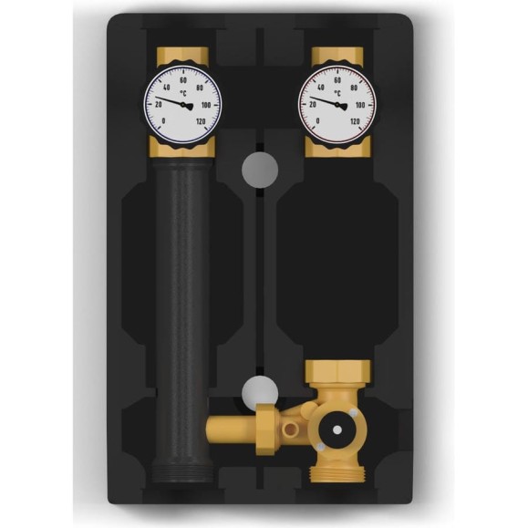 Насосная группа Royal Thermo 1 смесительная без насоса НС-1133007 Насосная группа Royal Thermo 1 смесительная без насоса НС-1133007