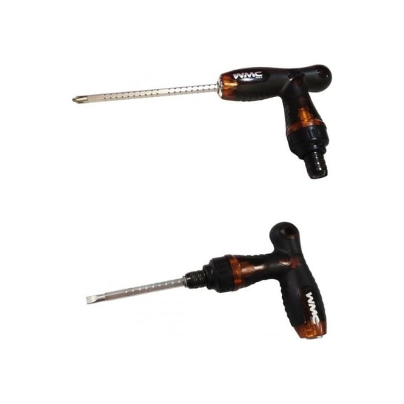 Отвертка WMC Tools WMC-8152LR T-образная телескоп. переставная 2в1, на пластиковом держателе WMC-8152LR Отвертка WMC Tools WMC-8152LR T-образная телескоп. переставная 2в1, на пластиковом держателе WMC-8152LR