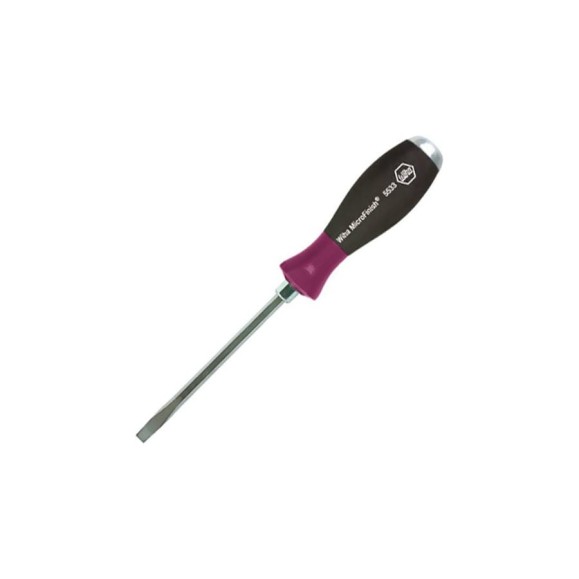 Отвертка MicroFinish под ключ ударная шлиц 5,5x100 Wiha 29134 Отвертка MicroFinish под ключ ударная шлиц 5,5x100 Wiha 29134