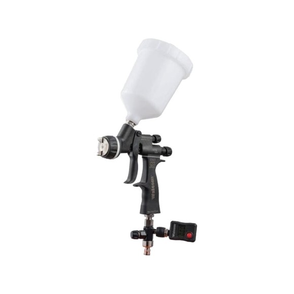 Краскопульт с верхним бачком WALMEC Genesi CARBONIO 360 HTE CLEAR 963017 Краскопульт с верхним бачком WALMEC Genesi CARBONIO 360 HTE CLEAR 963017
