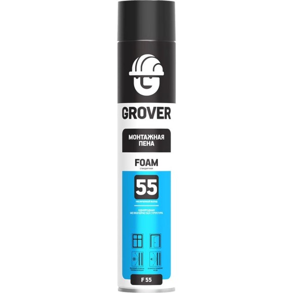Монтажная пена Grover F55 0,75л F0008 Монтажная пена Grover F55 0,75л F0008
