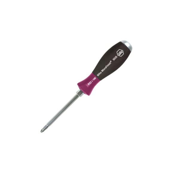 Отвертка MicroFinish под ключ ударная PZ1x80 Wiha 29158 Отвертка MicroFinish под ключ ударная PZ1x80 Wiha 29158