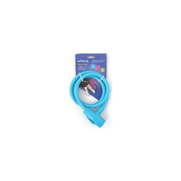 Велосипедный замок Apecs PD-84-100CM-BLUE 20439