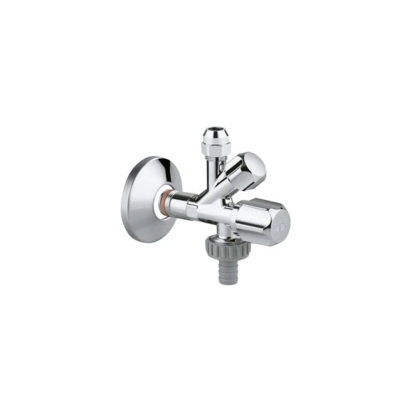 Комбинированный угловой вентиль Grohe WAS с уплотнительным кольцом 1/2 22036000