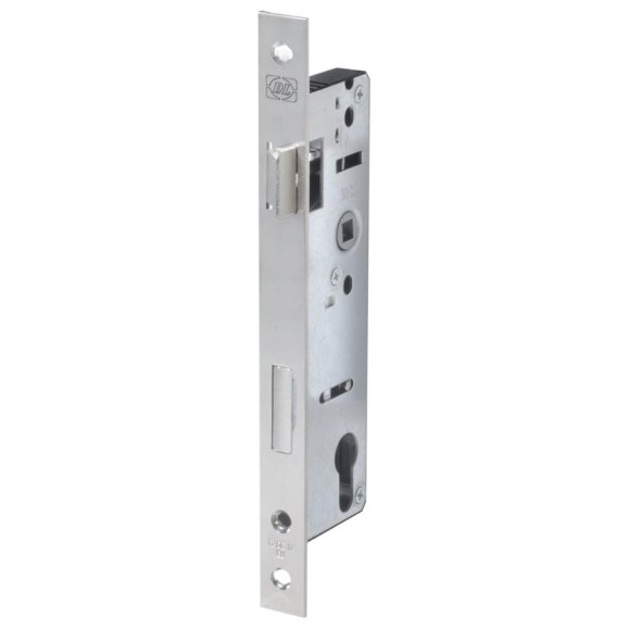 Корпус замка DOORLOCK PL201 35/92/22/8 N никелированный, для дверей из алюминиевого профиля 75383 Корпус замка DOORLOCK PL201 35/92/22/8 N никелированный, для дверей из алюминиевого профиля 75383