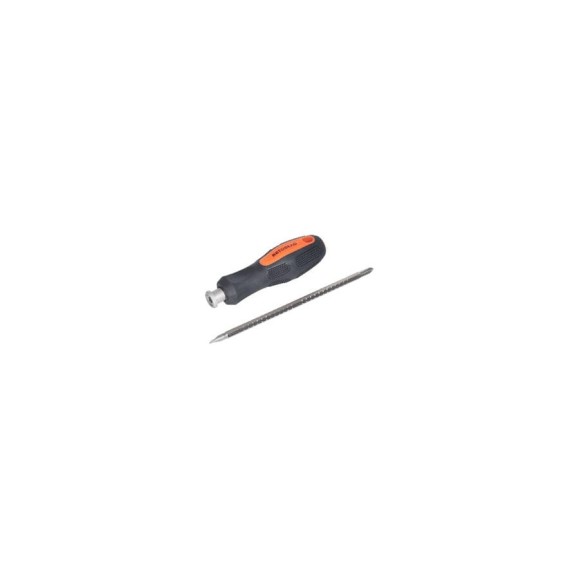 Комбинированная отвертка АвтоDело PH2-SL6 L=180mm, регулируемая длина стержня 39458 14904 Комбинированная отвертка АвтоDело PH2-SL6 L=180mm, регулируемая длина стержня 39458 14904