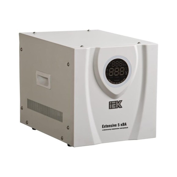 Стабилизатор напряжения IEK Extensive 5кВА переносной IVS23-1-05000 285750 Стабилизатор напряжения IEK Extensive 5кВА переносной IVS23-1-05000 285750
