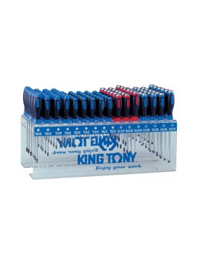 Стенд с силовыми отвертками и отвертками TORX KING TONY серии 1461, 1462, 1427 96 предметов 31516MR