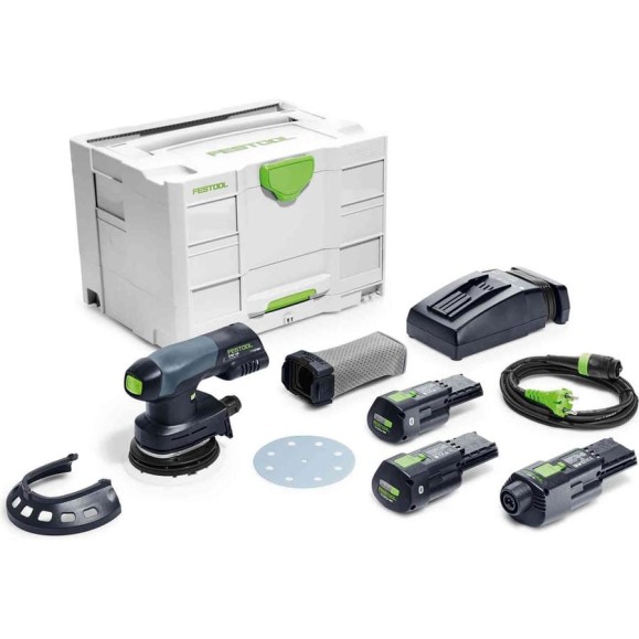 Аккумуляторная эксцентриковая шлифмашина FESTOOL ETSC 125 Li 3,1 I-Set 575712 Аккумуляторная эксцентриковая шлифмашина FESTOOL ETSC 125 Li 3,1 I-Set 575712