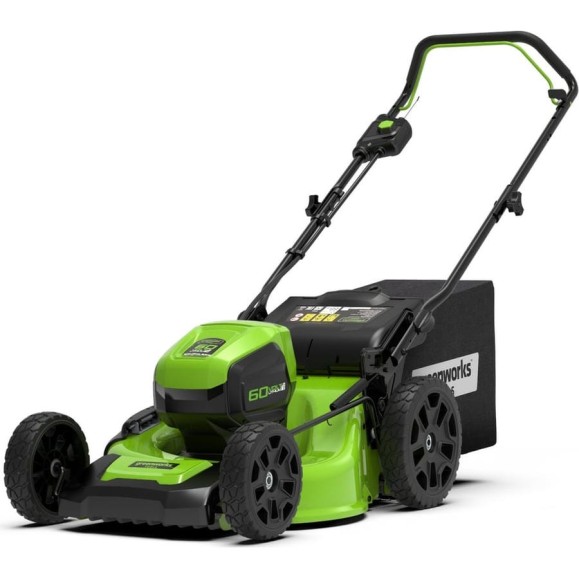 Газонокосилка самоходная аккумуляторная GD60LM46SP 60V 51 см бесщеточная без АКБ и ЗУ GreenWorks 2502907 Газонокосилка самоходная аккумуляторная GD60LM46SP 60V 51 см бесщеточная без АКБ и ЗУ GreenWorks 2502907