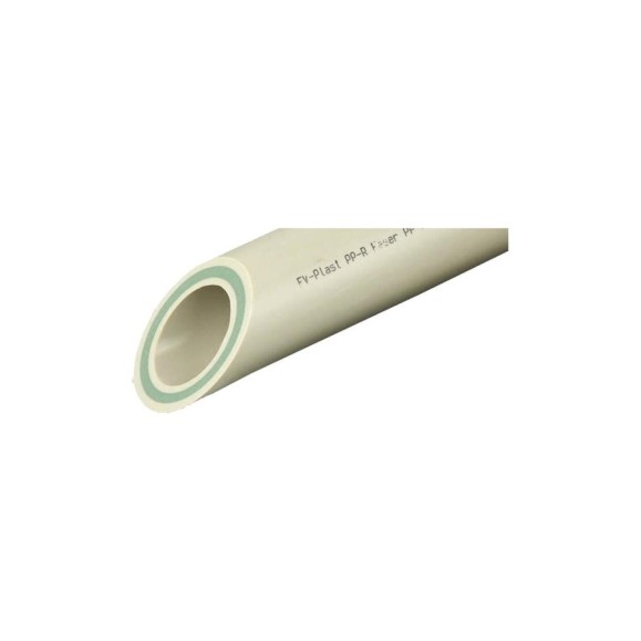 Труба FV-Plast Faser PN20 25x4.2 стекловолоконный слой 4м AA107025004 Труба FV-Plast Faser PN20 25x4.2 стекловолоконный слой 4м AA107025004