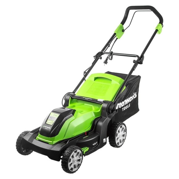 Электрическая газонокосилка Greenworks GLM1241 2505207 Электрическая газонокосилка Greenworks GLM1241 2505207