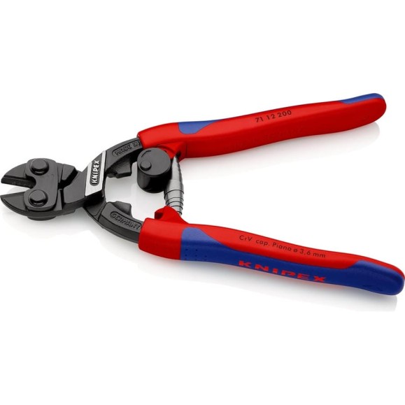 Болторез KNIPEX CoBolt пружина, L-200 мм KN-7112200SB Болторез KNIPEX CoBolt пружина, L-200 мм KN-7112200SB