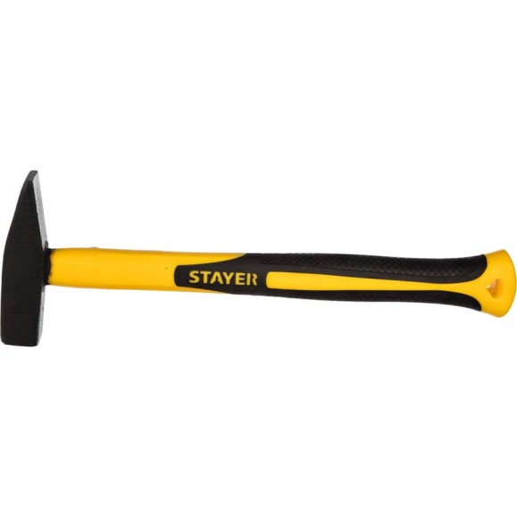 Слесарный кованый молоток с двухкомпонентной фибергласовой ручкой 0.4кг STAYER PROFI 20050-04_z01 Слесарный кованый молоток с двухкомпонентной фибергласовой ручкой 0.4кг STAYER PROFI 20050-04_z01