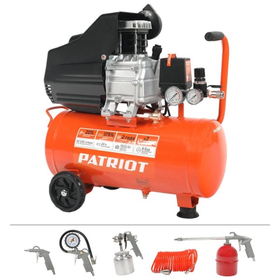 Компрессор Patriot EURO 24-240K 525306366 Компрессор Patriot EURO 24-240K 525306366