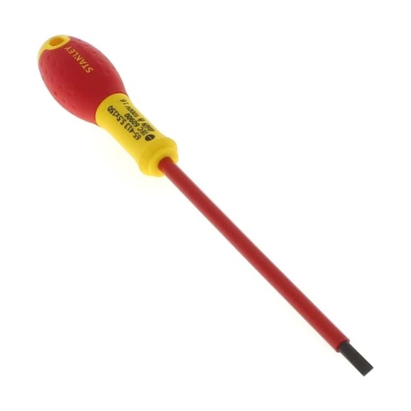 Диэлектрическая отвертка FATMAX 1000V 5.5 х 150 мм Stanley 0-65-413 Диэлектрическая отвертка FATMAX 1000V 5.5 х 150 мм Stanley 0-65-413