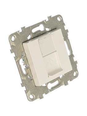 Компьютерная розетка Systeme Electric UNICA NEW RJ45 5е UTP белая NU541118 1239973 Компьютерная розетка Systeme Electric UNICA NEW RJ45 5е UTP белая NU541118 1239973