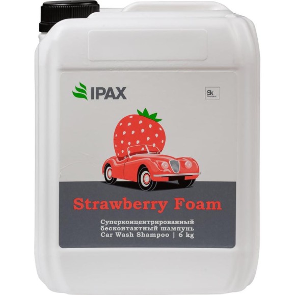Автошампунь концентрированный Strawberry Foam 6 кг IPAX SF-6 Автошампунь концентрированный Strawberry Foam 6 кг IPAX SF-6