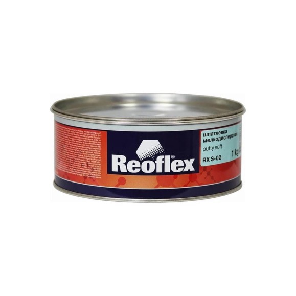 Мелкодисперсная шпатлевка Reoflex Soft 1 кг RX S-02/1000 Мелкодисперсная шпатлевка Reoflex Soft 1 кг RX S-02/1000