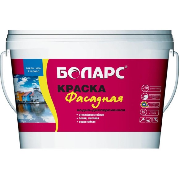 Краска БОЛАРС фасадная 2100, 15 кг 00000005604 Краска БОЛАРС фасадная 2100, 15 кг 00000005604