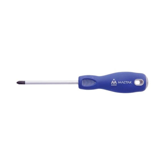 Крестовая отвёртка МАСТАК Phillips 3х150 мм 041-03150H Крестовая отвёртка МАСТАК Phillips 3х150 мм 041-03150H
