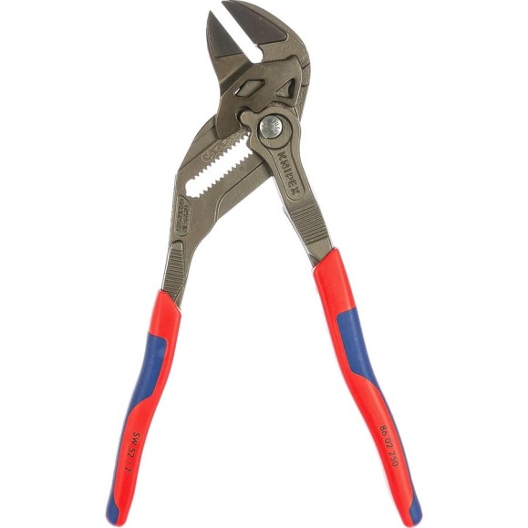 Переставные клещи KNIPEX 52 м, 250 мм, серые, 2К ручки KN-8602250 Переставные клещи KNIPEX 52 м, 250 мм, серые, 2К ручки KN-8602250