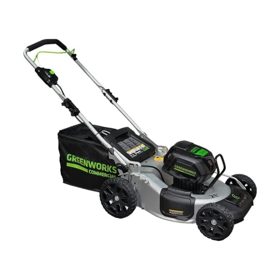 Аккумуляторная бесщеточная газонокосилка Greenworks GD82LM51 2502007 Аккумуляторная бесщеточная газонокосилка Greenworks GD82LM51 2502007