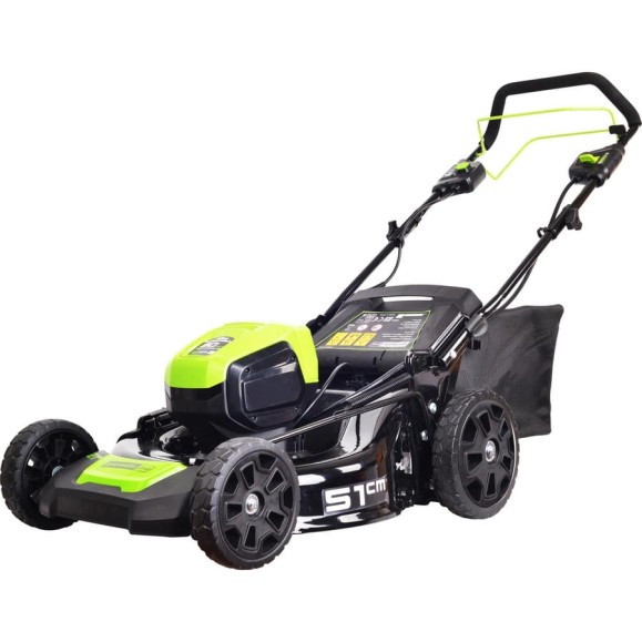 Самоходная аккумуляторная бесщеточная газонокосилка Greenworks 2502107