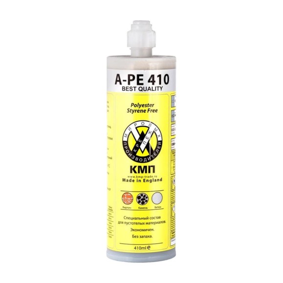 КМП Химический анкер A-PE 410ml Полиэстер УТ000000212 КМП Химический анкер A-PE 410ml Полиэстер УТ000000212