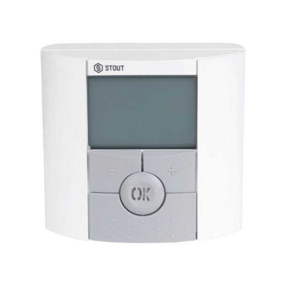 Электронный комнатный термостат BTD с ЖК-дисплеем STOUT STE-0001-000003 RG008U64Q3430V Электронный комнатный термостат BTD с ЖК-дисплеем STOUT STE-0001-000003 RG008U64Q3430V