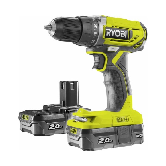 Аккумуляторная дрель-шуруповерт Ryobi ONE+ R18DD2-220S 5133003821 Аккумуляторная дрель-шуруповерт Ryobi ONE+ R18DD2-220S 5133003821